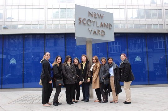 FIU Study Abroad at Scotland Yard